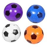 HANABASS 4 Stück aufblasbares Fußballspielzeug Poolspielzeug fußball...