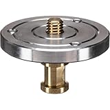 Manfrotto 208, 3/8 Zoll Stativkopf-Montageplatte mit Bolzen für die...