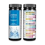 TOPHK Wassertester Trinkwasser, Upgrade 16 IN 1 Wasserteststreifen...