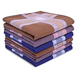 Selected Hanky 100% Baumwolle Herren Taschentücher 6-teiliges Geschenkset