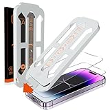 Tentoki für Panzerglas iPhone 14 Pro Panzer Schutz Glas (6,1 Zoll), 2...