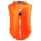 LimitlessXme Schwimmboje & Trockensack - 28l Orange. Sicherheit beim...