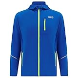 time to run Thermo-Laufjacke für Herren mit Frontreißverschluss Kapuze...