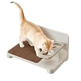 Feandrea Clickat Katzen-Futterstation, Katzennapf Wand, Kletterwand Katzen,...