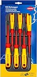 KNIPEX VDE Schraubendreher-Paket Schlitz / Phillips® / Pozidriv® 6-teilig...