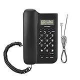 Festnetztelefon mit Schnur, Schnurgebundenes Telefon zu Hause,...