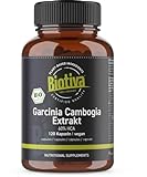 Garcinia Cambogia Extrakt Bio hochdosiert 120 Kapseln - 2 Monatsdosis -...