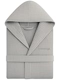o-day Bademantel mit Wabenstruktur für Damen und Herren, aus Baumwolle,...