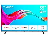 DYON Smart 55 VX 139 cm (55 Zoll) Fernseher (4K UHD Smart TV, HD Triple...