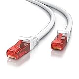 CSL-Computer CAT 6 Ethernet Gigabit Lan Netzwerkkabel RJ45 mit 10/100/1000...