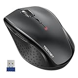 TECKNET Kabellose Maus, 4800 DPI 2.4G Funkmaus mit USB Empfänger, 30...