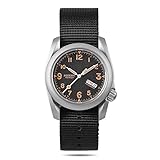 BODERRY Herren-Armbanduhr, Titan, automatische Felduhr, 40 mm, Militäruhr,...