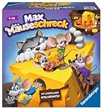 Ravensburger Kinderspiele 24562 - Max Mäuseschreck - Würfelspiel für 2...