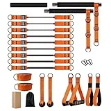 Pilates-Stangen-Set mit Widerstandsbändern, multifunktionales...