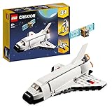 LEGO Creator 3in1 Spaceshuttle Spielzeug zum Astronauten zum Raumschiff,...