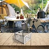 BlissfulAbode Holzkohle Feuerraumkorb und Türklemmen für Oklahoma für...