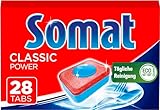 Somat Classic Power Spülmaschinen Tabs (28 Tabs), Geschirrspül Tabs mit...