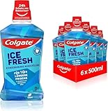 Colgate Mundspülung Ice Fresh 6x500 ml – für sofortige & anhaltende...