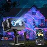 Govee Outdoor Sternenhimmel Projektor, RGBW-Dreifarben-Laserprojektor mit...