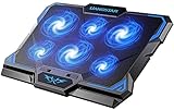 LIANGSTAR Laptop Kühler | Laptop Kühlpads für 12-17 Zoll Notebook | 6...
