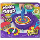 Kinetic Sand Swirl 'n Surprise Set - mit 907 g original Kinetic Sand in...