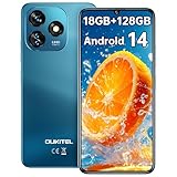 OUKITEL C51(18GB+128GB) Smartphone Ohne Vertrag - 6.8 Zoll 90Hz Android 14...