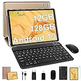 SEBBE Tablet 10 Zoll Android 13 Tablet PC 12GB RAM + 128GB ROM (1TB TF)...