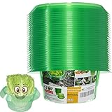 VDYXEW 30 Stücke Verstärkt Schneckenkragen,Salatringe zur Abwehr von...