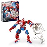 LEGO Marvel Spider-Man Mech vs. Anti-Venom - Superhelden Spielzeug mit 2...
