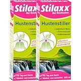 Stilaxx Hustenstiller 2x 200 ml - bei Reizhusten und trockenem Husten -...