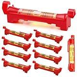 10 Stück Schnurwasserwaage, Rot Wasserwaage Schnuur, Schnurlinien...