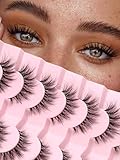 Wimpern Cat Eye Lashes 15mm Künstliche Wimpern Fake Lashes Natürliche...