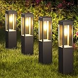 Joomer Solarlampen für Außen Garten, LED Solarleuchten für Außen...