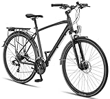Licorne Bike Premium Touring Trekking Bike in 28 Zoll Aluminium...