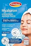 Schaebens Hyaluron Hydrogel Augen-Pads spenden Feuchtigkeit und mindern...