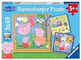 Ravensburger Kinderpuzzle 05579 - Peppas Familie und Freunde - 3x49 Teile...
