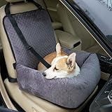 Hundebett Autositz, Hundeerhöhung mit Sicherheitsleine, abnehmbar,...