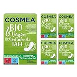 COSMEA Bio Slipeinlagen Normal, ohne Duft, Vorteilspack (5 x 33 Stk)...