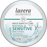 lavera Deo Creme basis sensitiv NATURAL & SENSITIVE - mit Bio-Aloe Vera &...