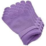 GAROZATION 2 Paare Atmungsaktive Baumwoll fünfzehensocken Damen Elastisch...