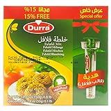 Durra - Falafel-Set: inkl. Portionierer - Vegan vegetarische Falafel...
