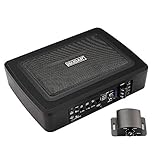 ISUDAR 9 Zoll schlanker Max 600W Subwoofer Aktiv Powered Untersitz-Auto...