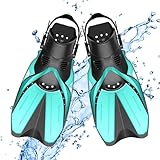 mizikuu Schnorchelflossen, 37-41 Taucherflossen mit Offener Ferse Flossen...