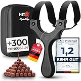 HITX® Zwille Steinschleuder Profi Bundle Set | Einfache Clip-Technik |...