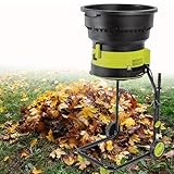 2500W elektrischer Laubmulcher und -häcksler ohne Messer, elektrischer...