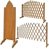 GARDEBRUK® Rankgitter Gartenzaun bis 200 cm ausziehbar faltbar verstellbar...