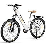 Eleglide T1 Step-Thru E-Bike, Elektrofahrrad 27.5'' Trekkingrad E-Cityrad...