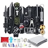 Survival Kit, 54 in 1 Erste Hilfe Set Auto Outdoor Zuhause, Notfall...