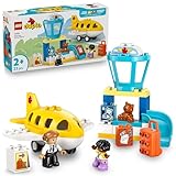 LEGO DUPLO Erster Besuch im Flughafen - Motorisches Lernspielzeug für...