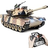 RC Panzer 1:18, 2.4GHz US M1A2 Ferngesteuerter Panzer, WW2 Panzer Modell...